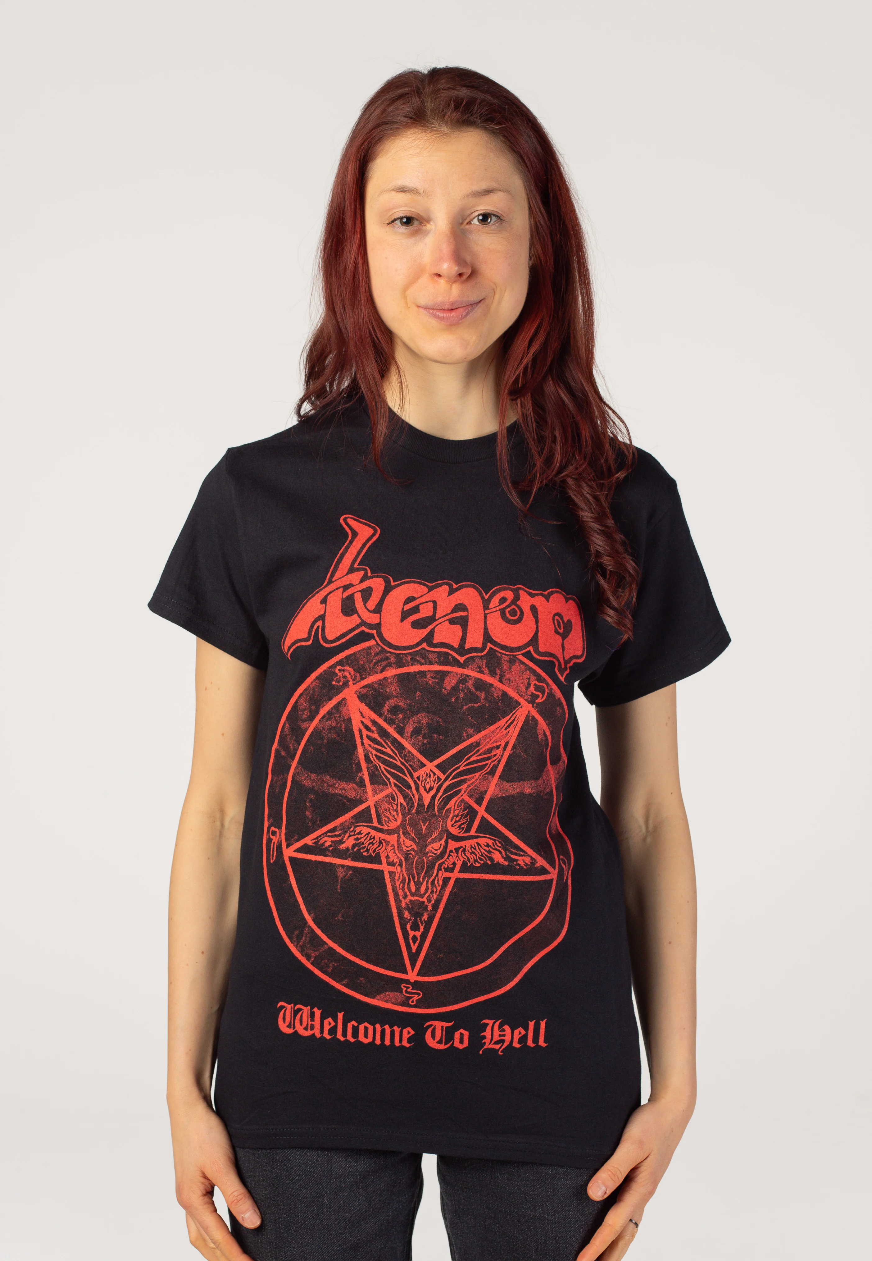 Welcome To Hell (Red) - T-Shirt - Image 4