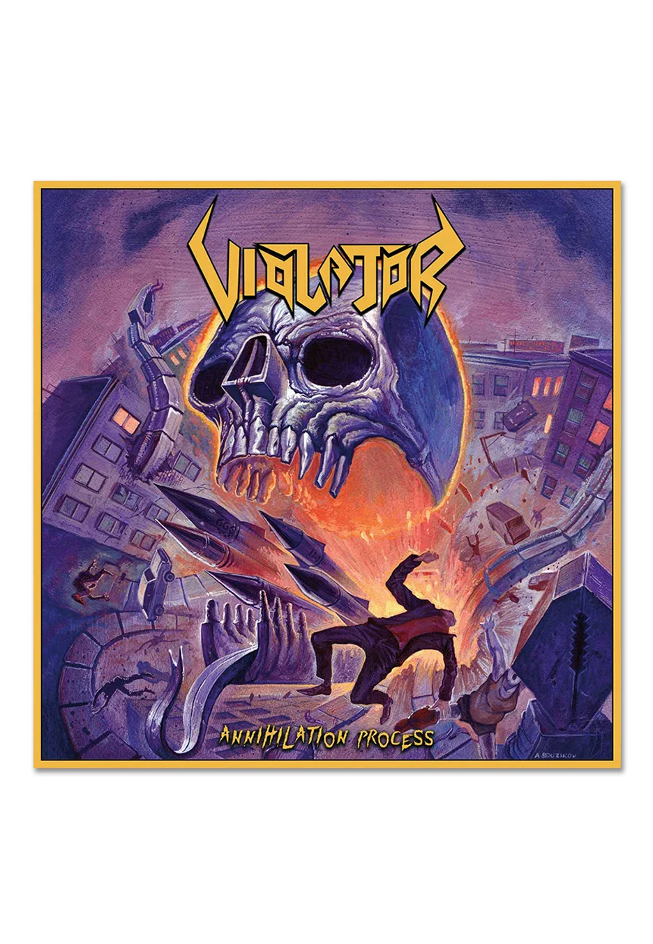 Annihilation Process Ltd. Purple w/ Yellow - Splattered Vinyl - Image 2