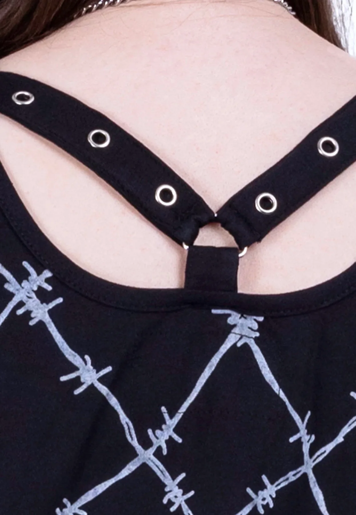 Barbed Wire Black/Grey - Dress - Image 2