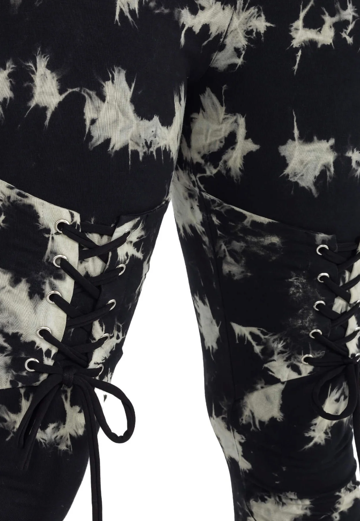 Maylah Black/White - Leggings - Image 3