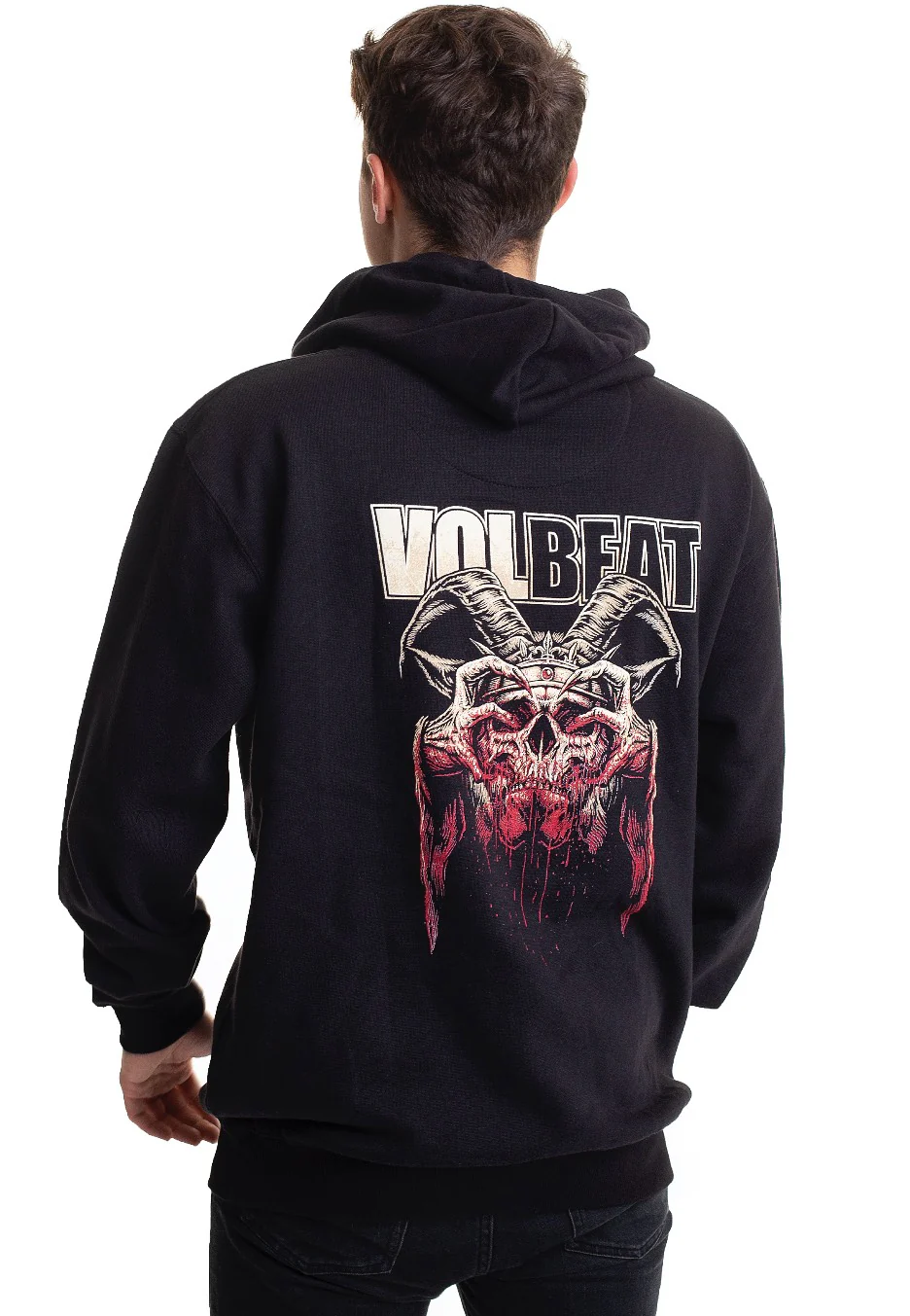 Bleeding Crown Skull - Hoodie - Image 4