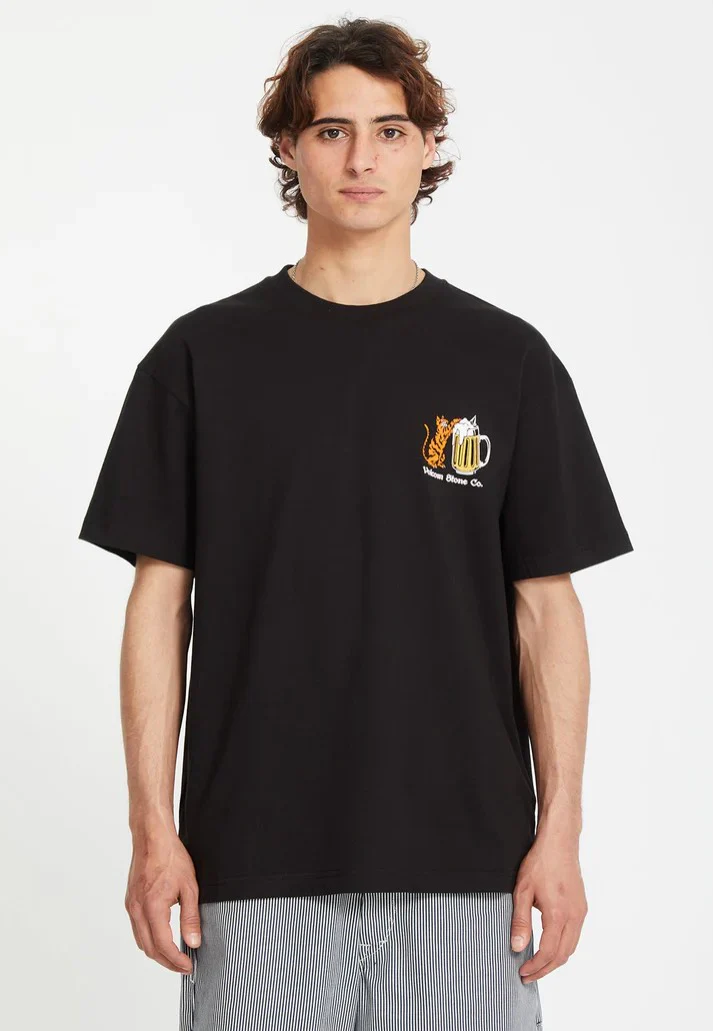 Curious Cat Black - T-Shirt - Image 6