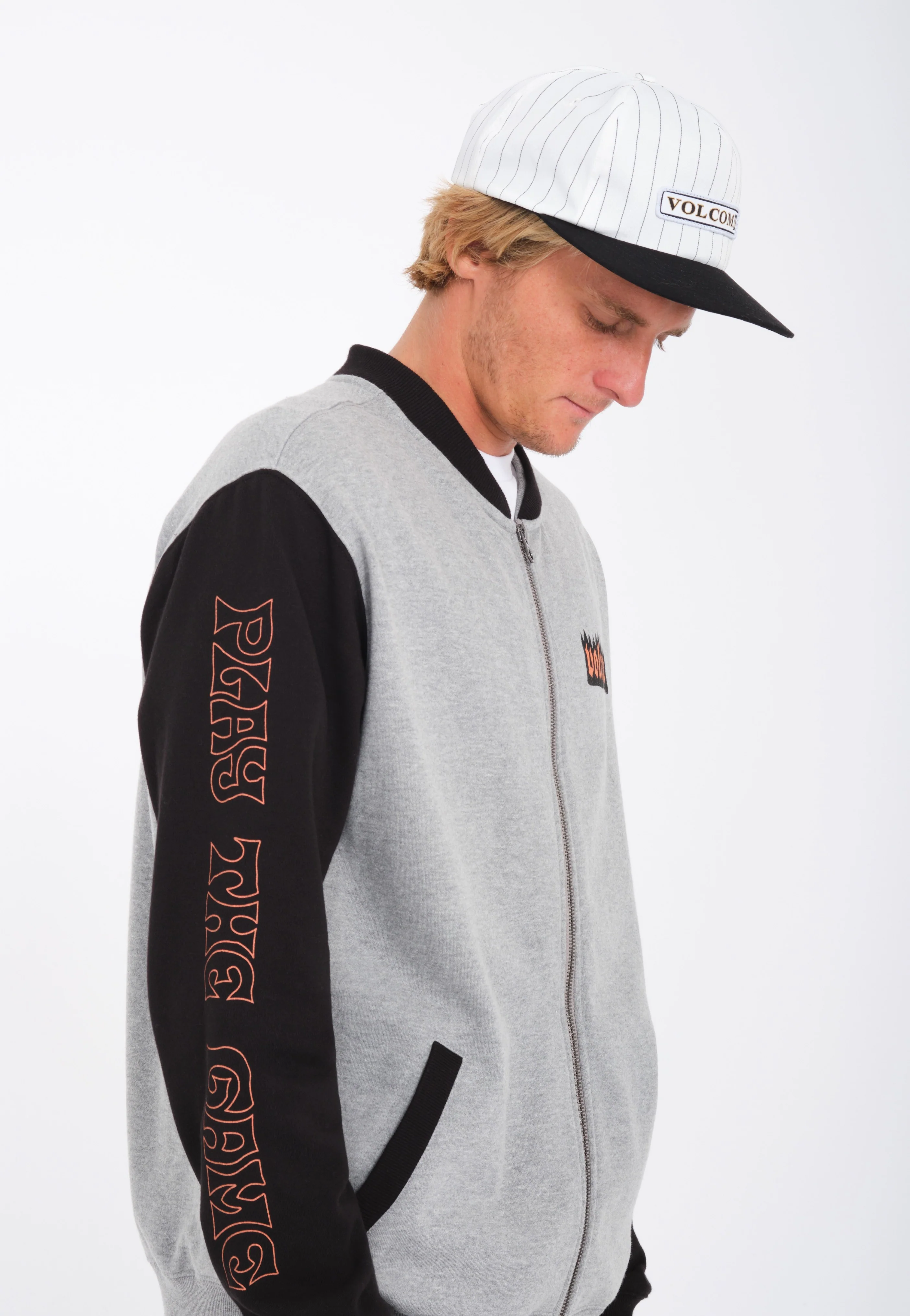 Fa Nando Von Arb Heather Grey - Zipper - Image 4