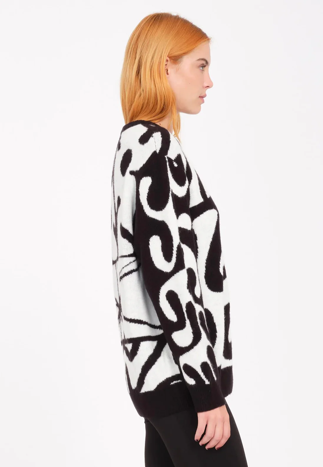 Fa Zephyr Black White - Pullover - Image 4