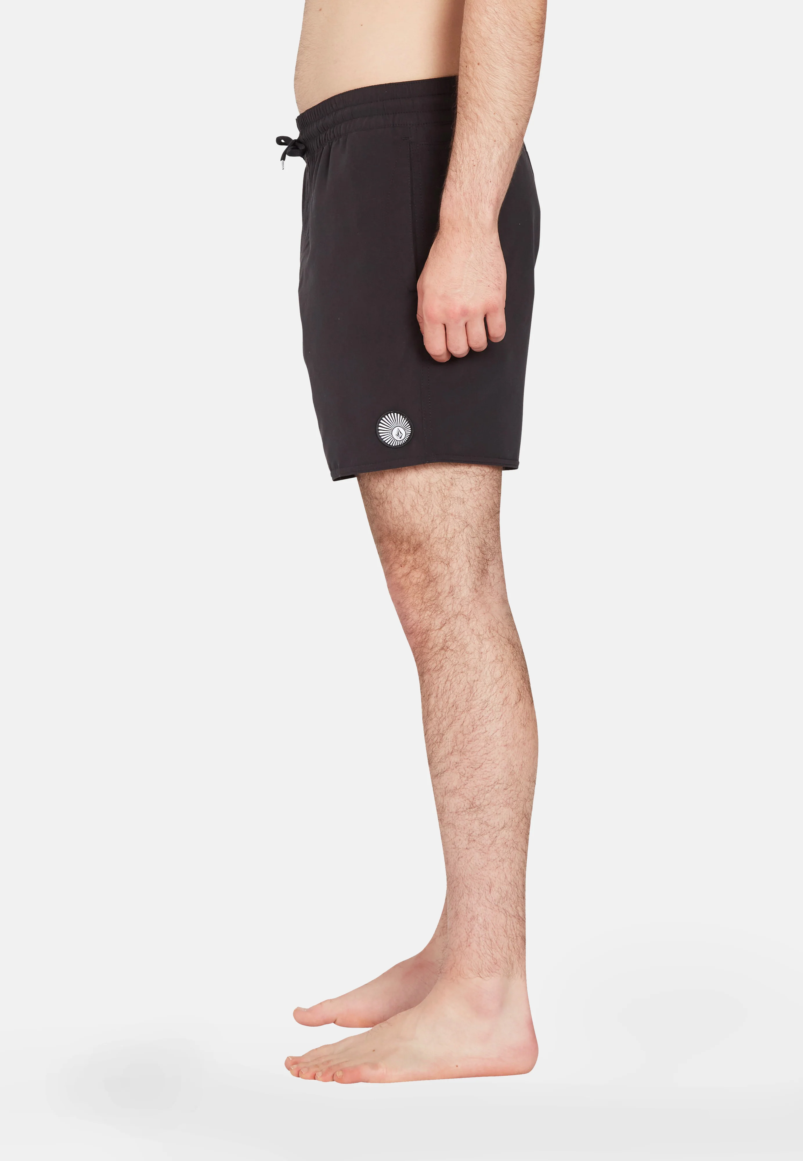 Lido Solid Trunk 16 Black - Shorts - Image 4