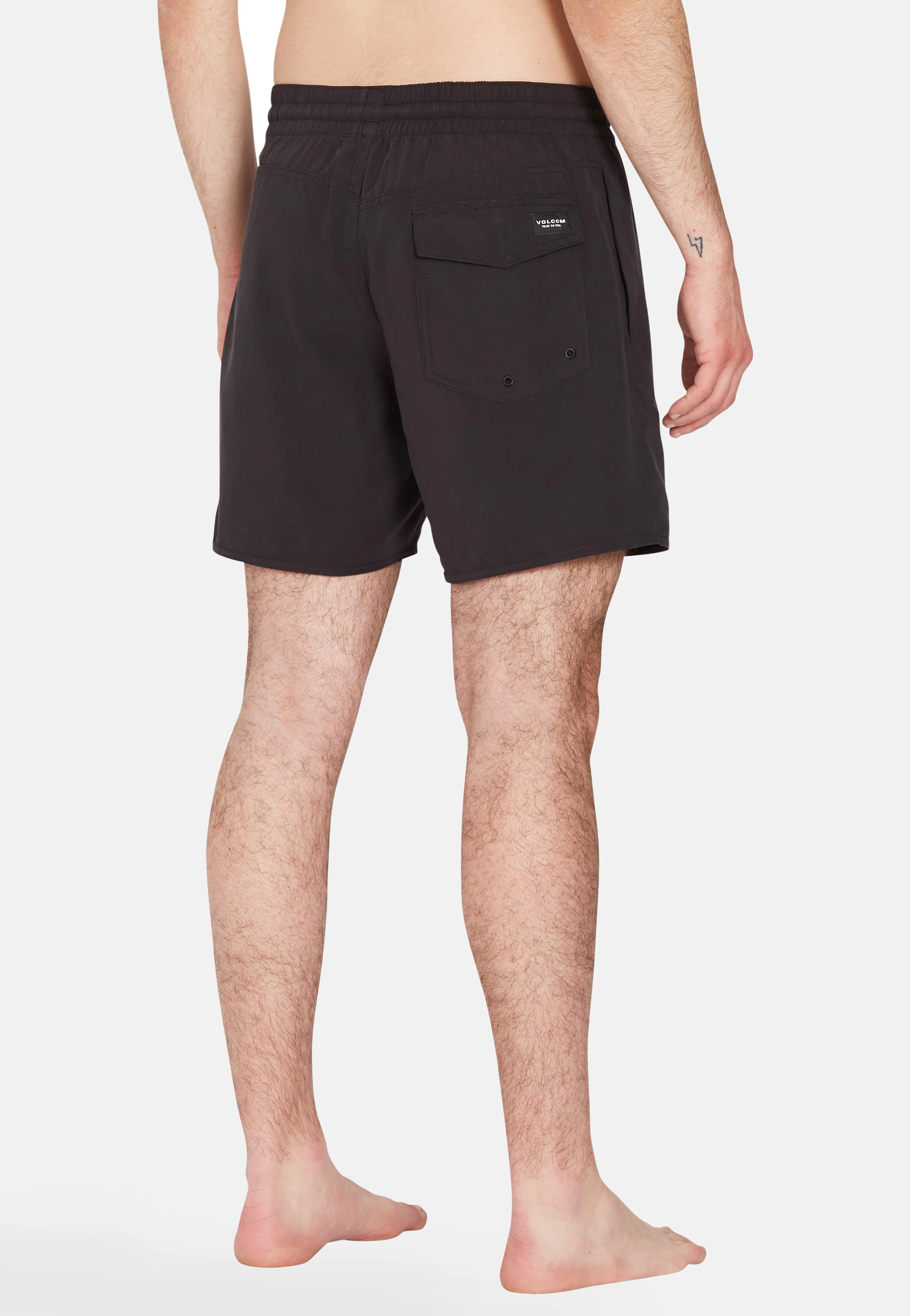 Lido Solid Trunk 16 Black - Shorts - Image 5