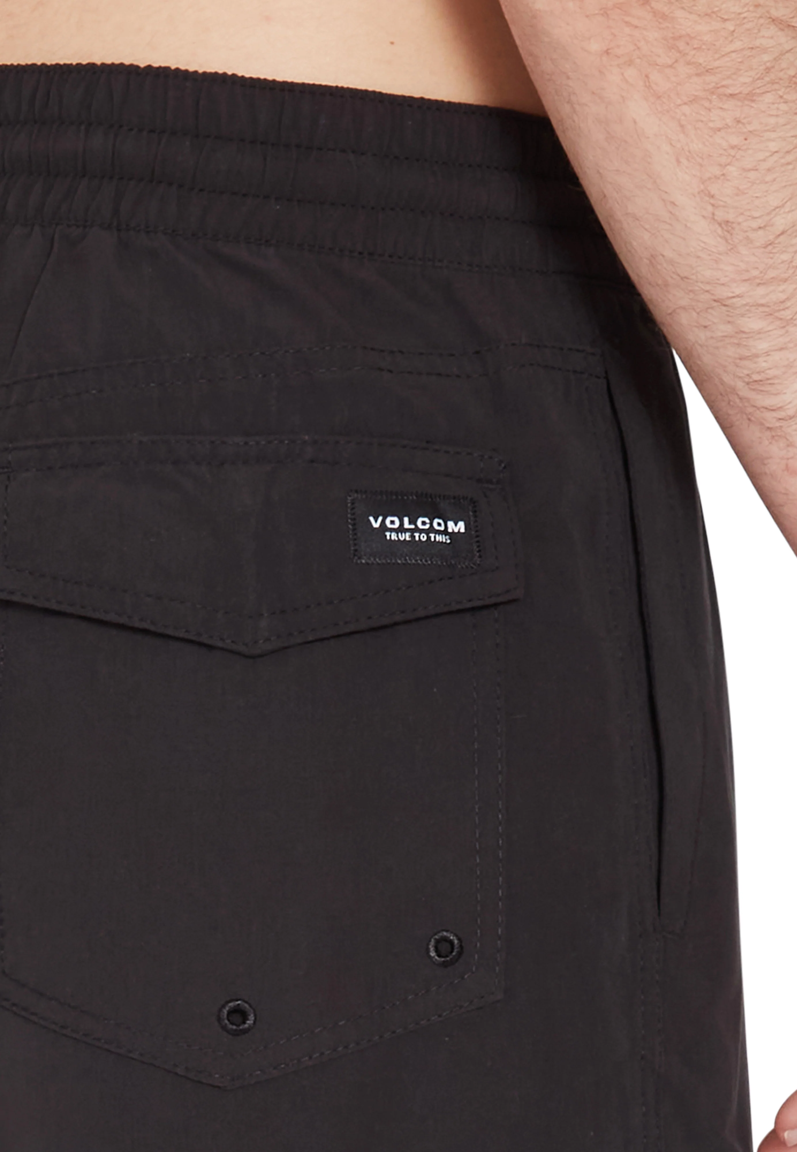Lido Solid Trunk 16 Black - Shorts - Image 6