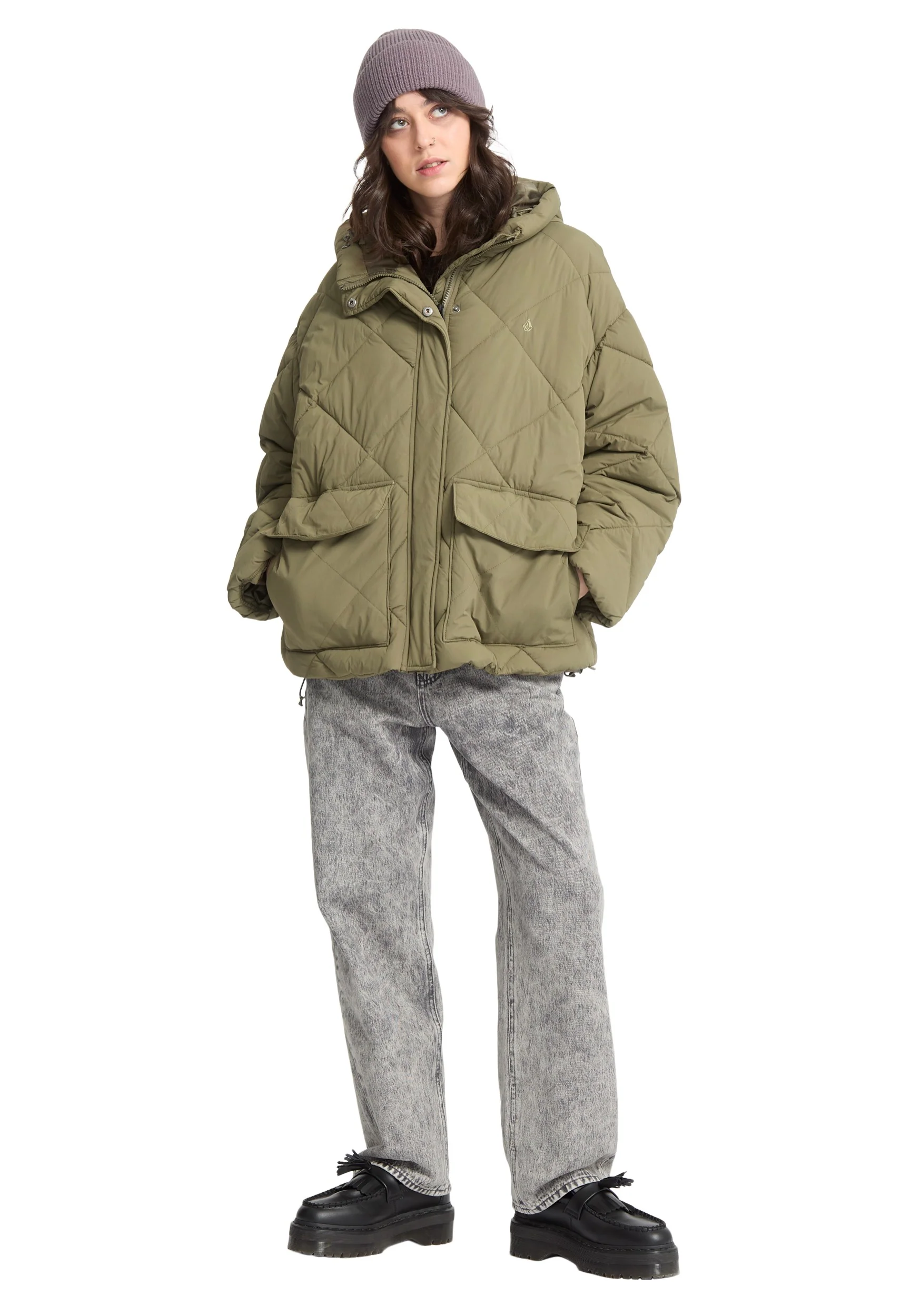 Out Of Boxy Puff Wintermoss - Jacket - Image 7
