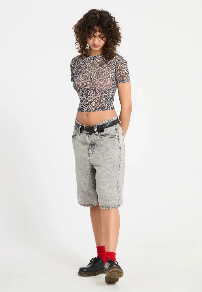 Rawly Knit Mesh Black/White - Top - Image 2