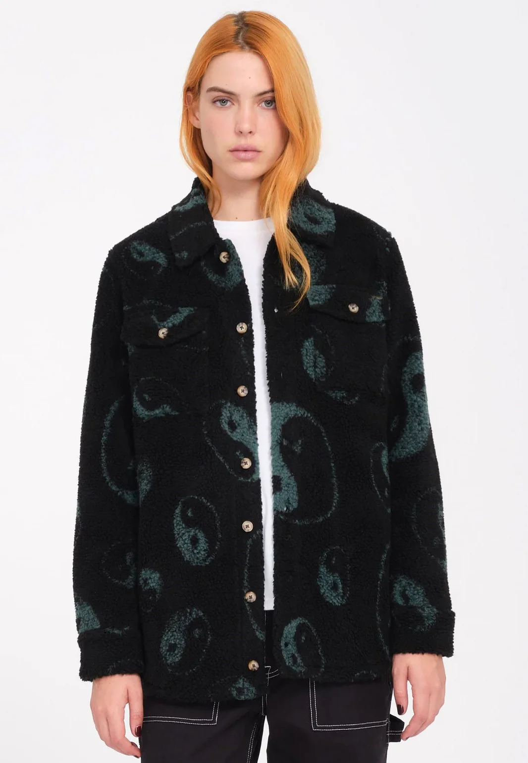 Silent Sherpa Black Combo - Jacket