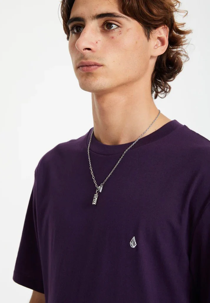 Stone Blanks Basic Grape Royale - T-Shirt - Image 3