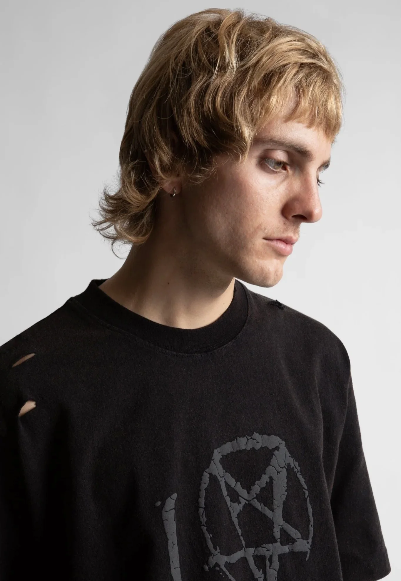 Curse Faded Black - T-Shirt - Image 4