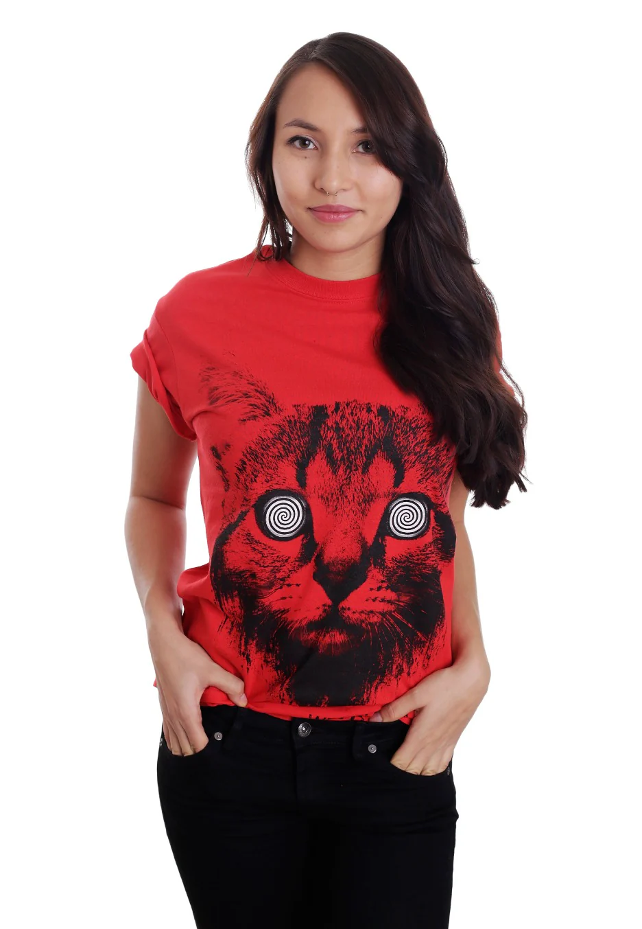 Katze Red - T-Shirt - Image 5