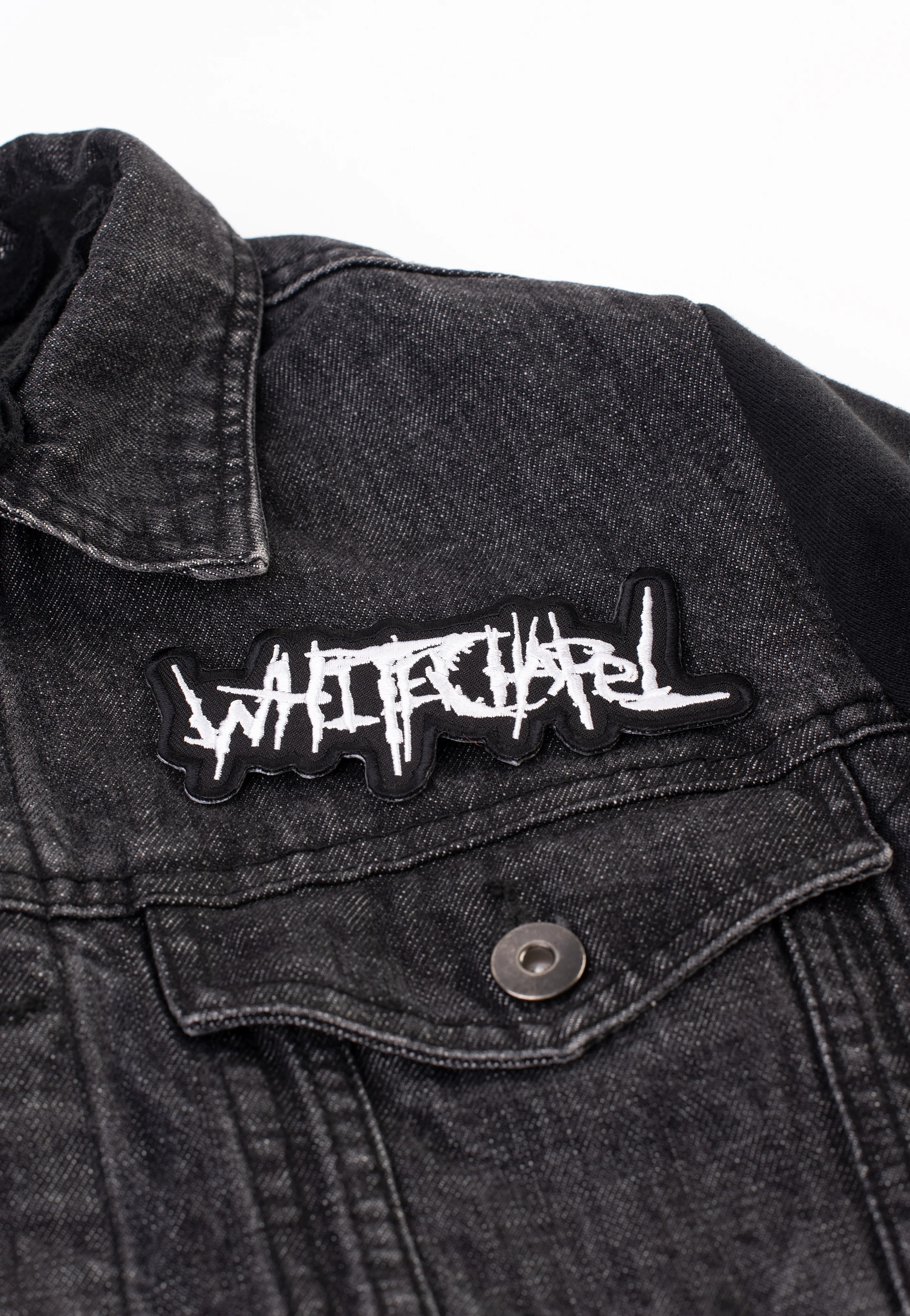 Shaped Old School Logo - Patch - Image 2