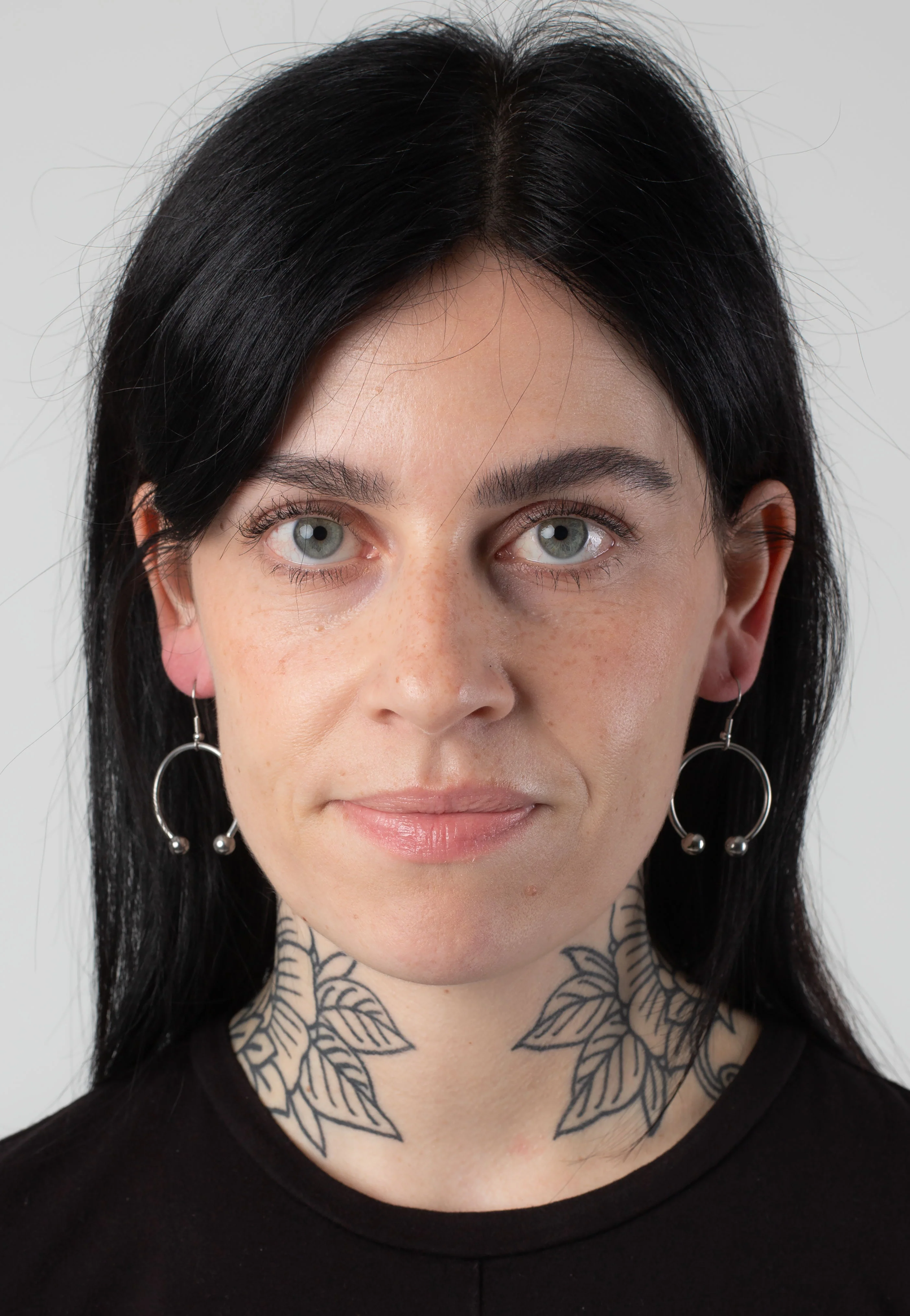 Circular Barbell Silver - Earrings - Image 2