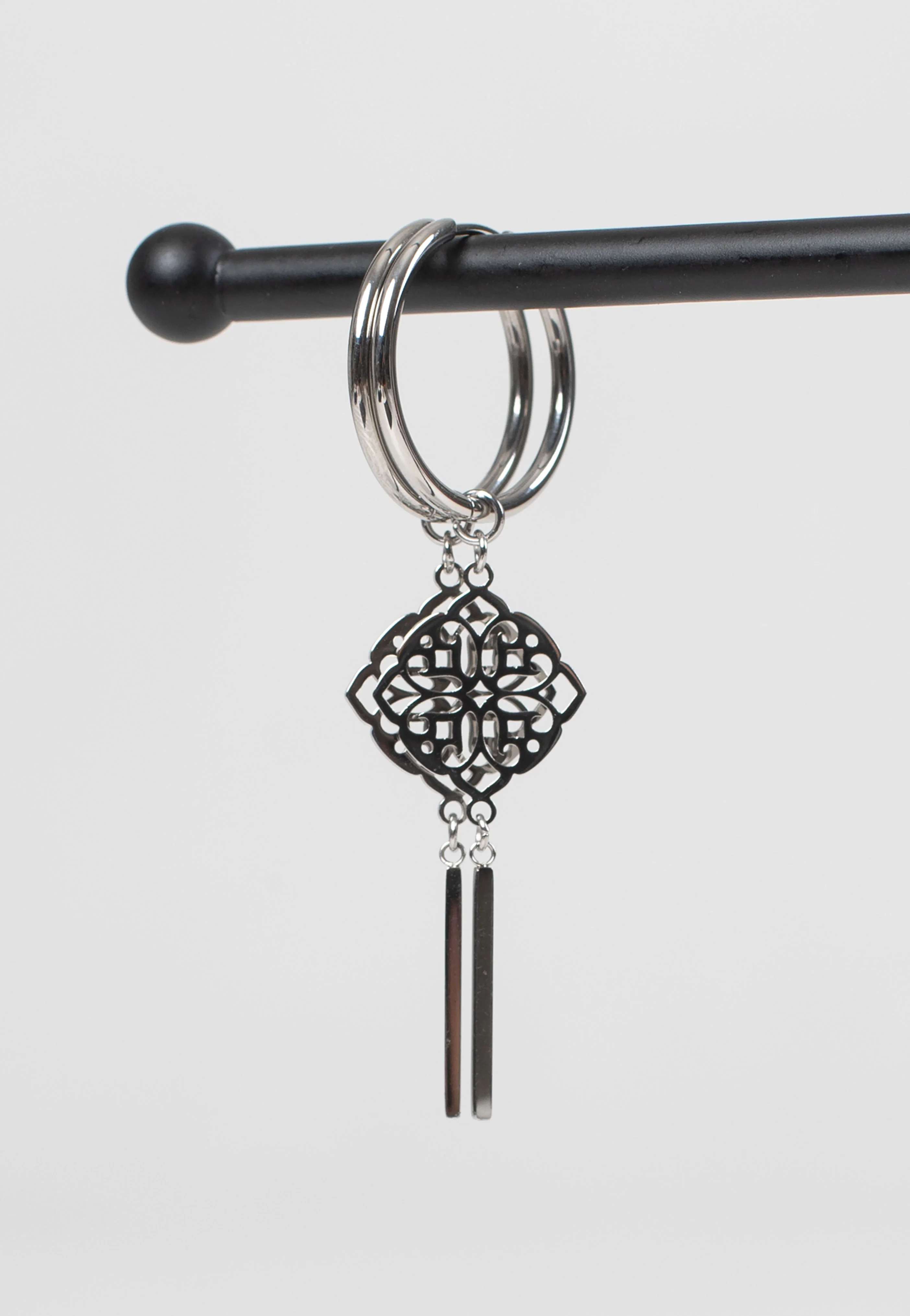 Clover Pairs Silver - Earrings - Image 2