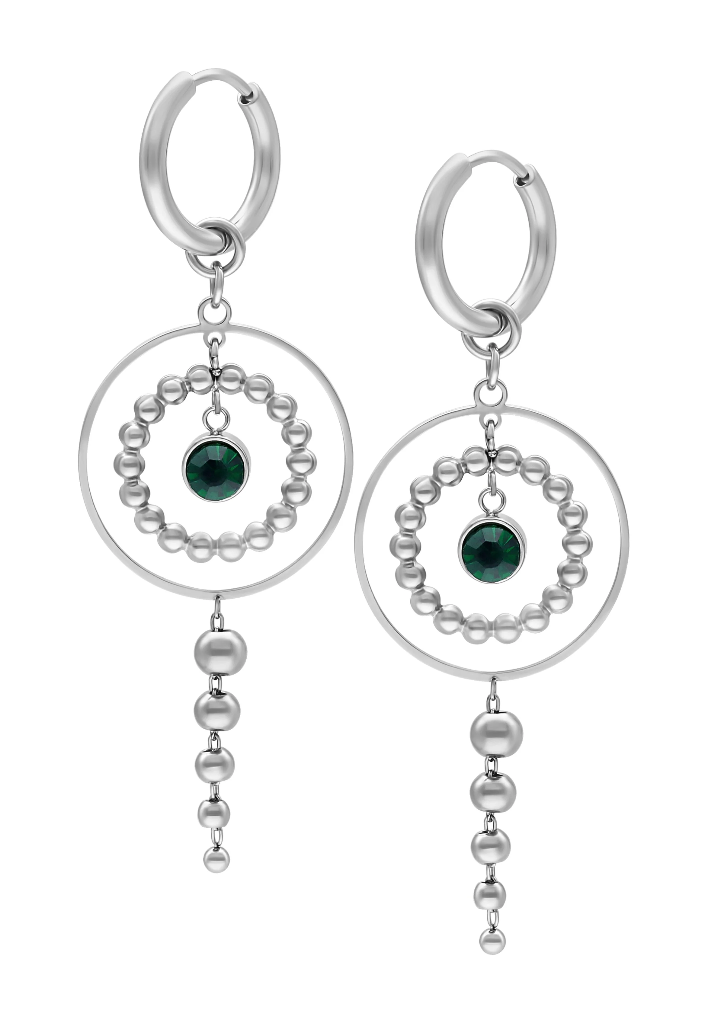 Little Aurora (Pair) Silver - Earrings - Image 4