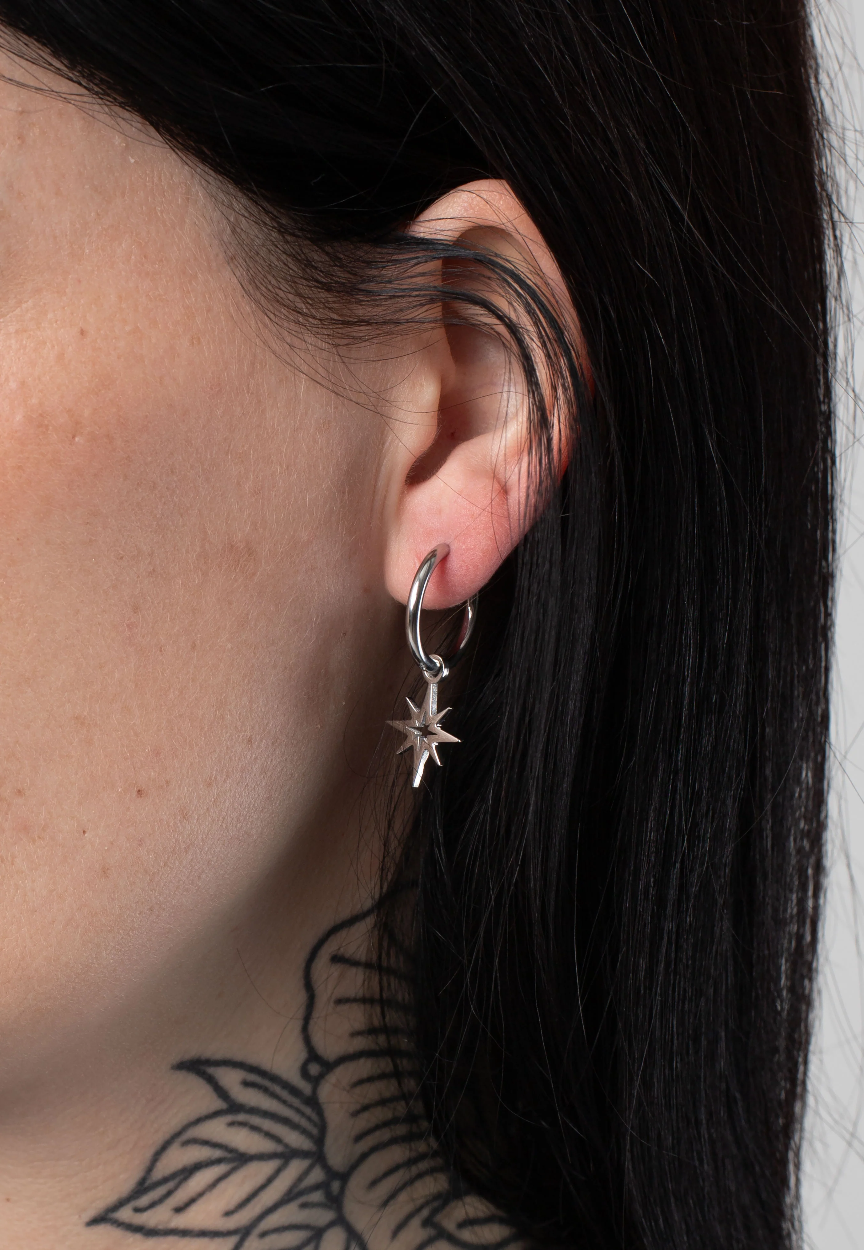 Little Polar Star Silver - Earrings - Image 6