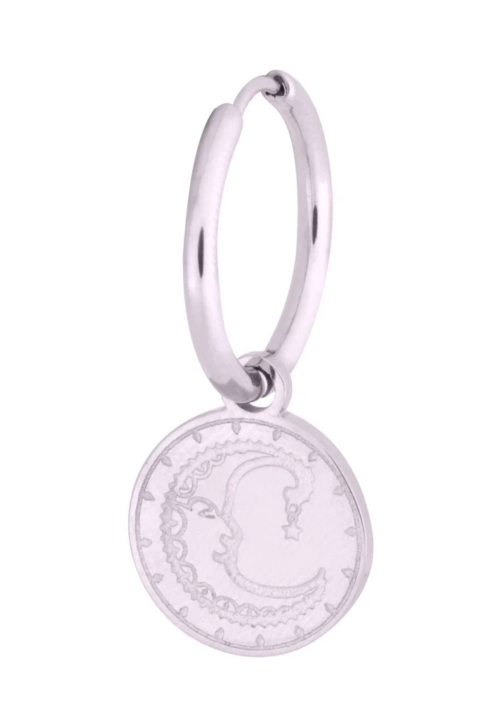 Little Sun Moon Silver - Earrings - Image 3