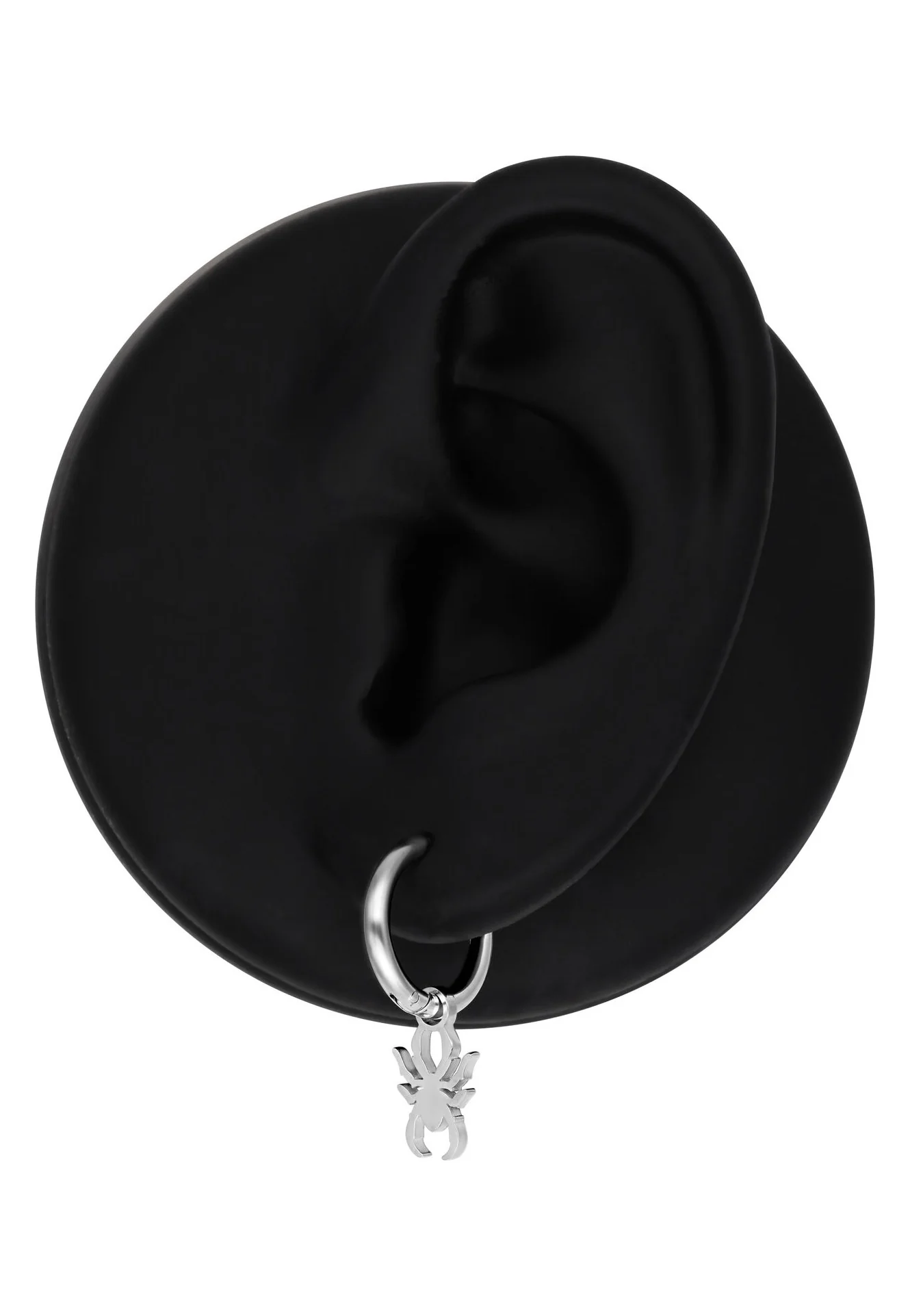 Mini Spider Silver - Earrings - Image 2