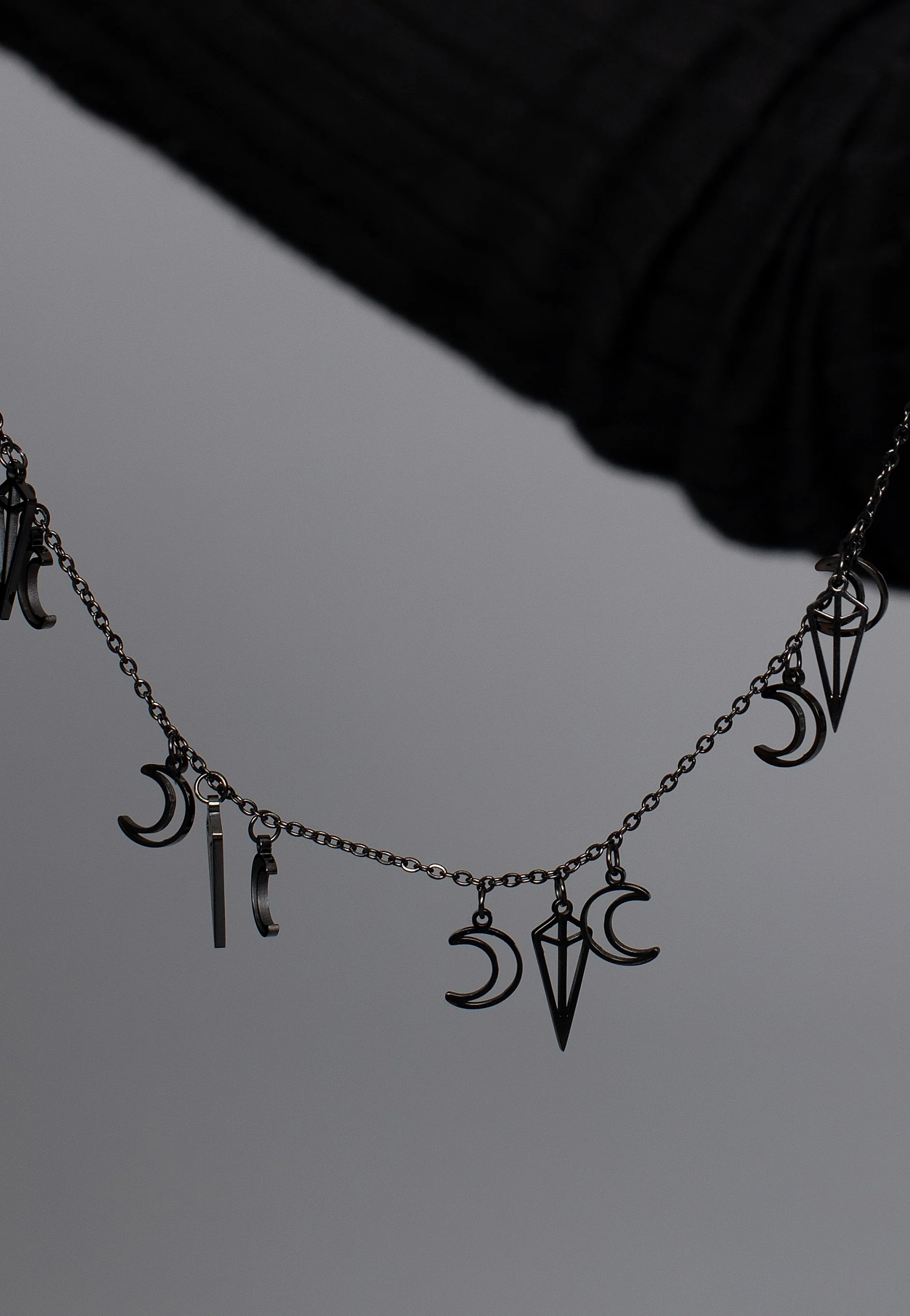 Oracle Black - Ankle Chain