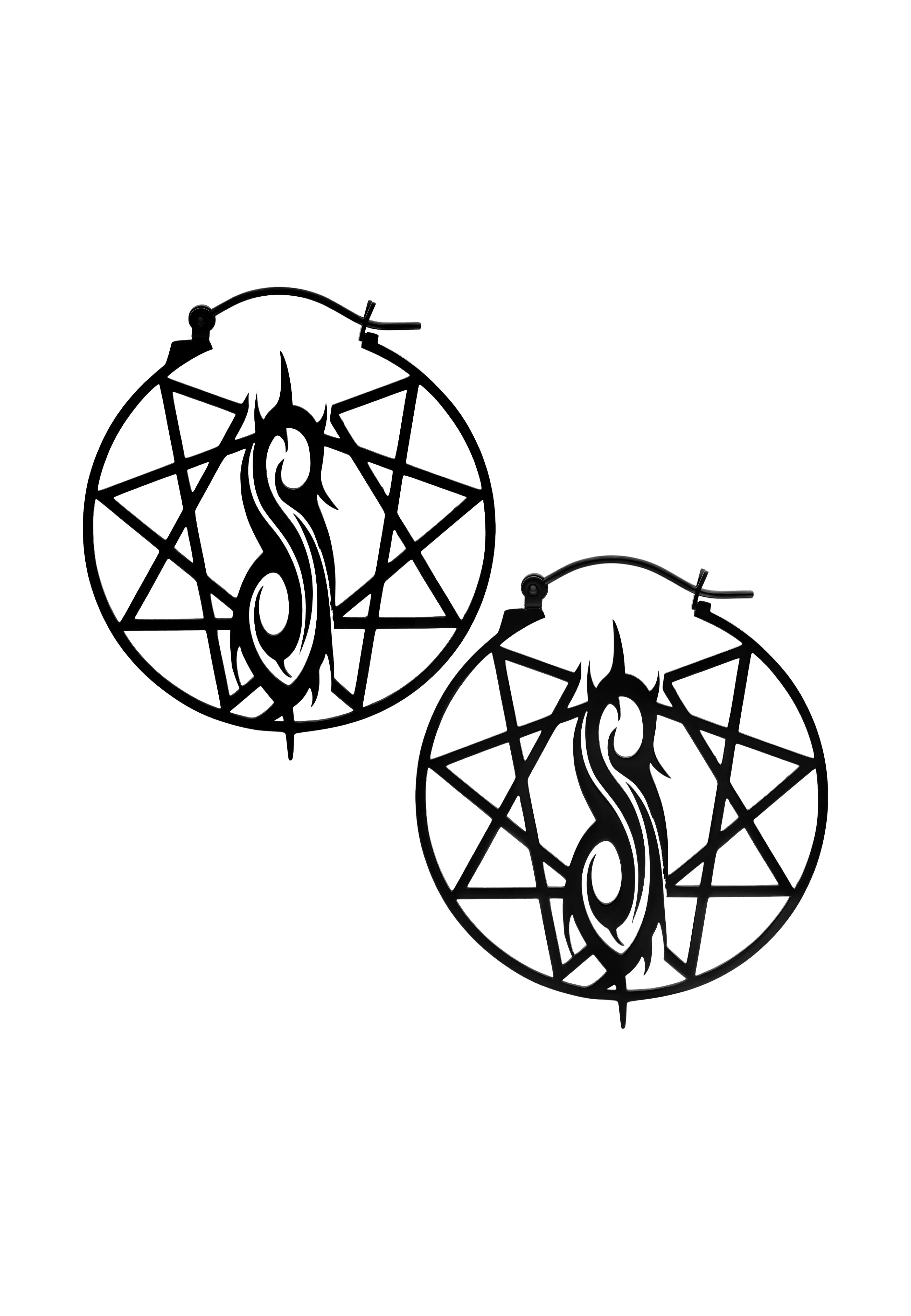 Nonagram Logo - Earrings - Image 3