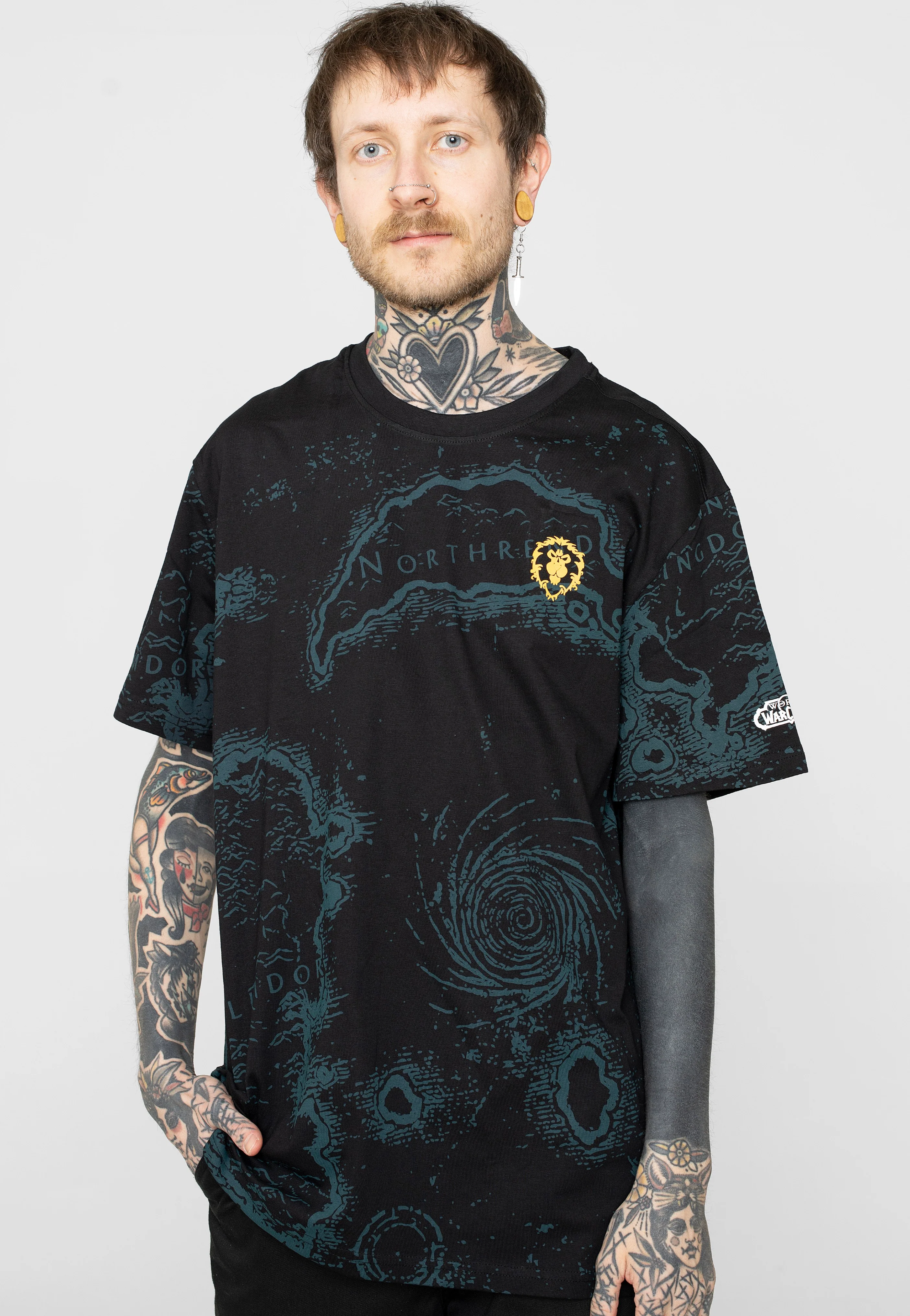 Azeroth Map - T-Shirt - Image 5